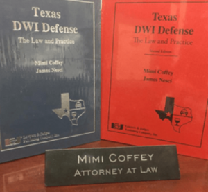 Mimi Wrote 2 books about DWI Defense Law